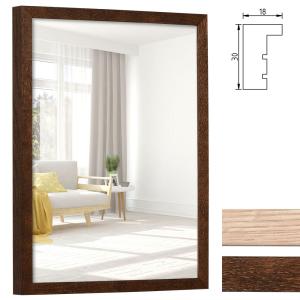Espejo de madera Vienne