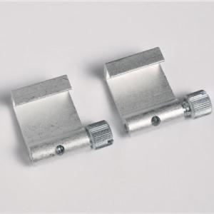 50 piezas ganchos de aluminio (max. capacidad de carga 5 kg)