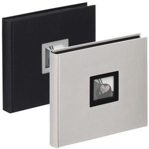 Álbum libro Black & White para pegar, 26x25 cm