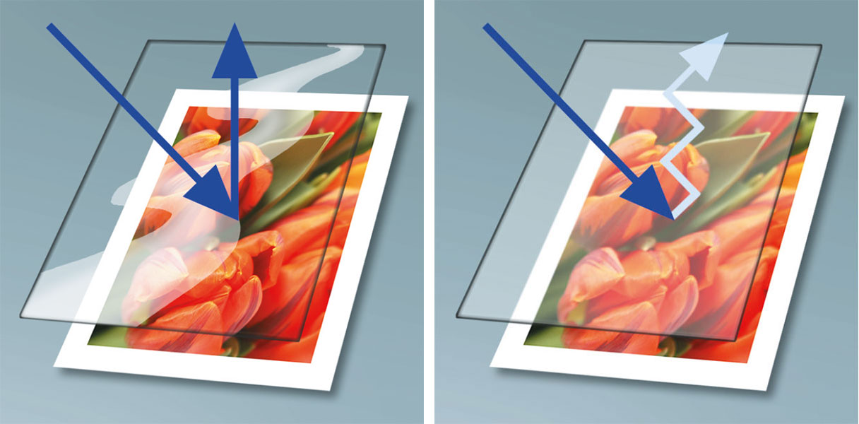 Vidrio antirreflectante ClearColour de Nielsen Design casi invisible
