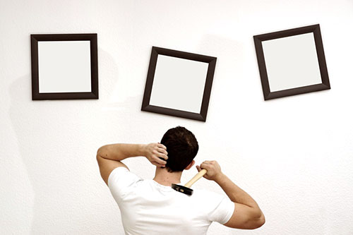 Comment suspendre un cadre?