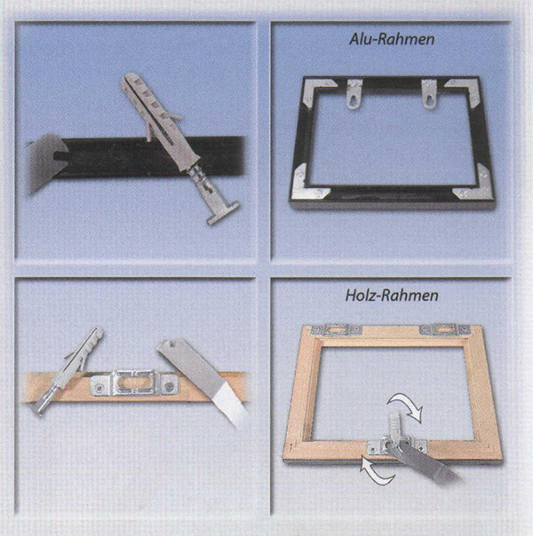 Dispositivos antirrobo para marcos de madera y aluminio class=