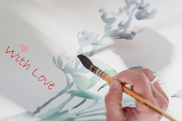 Amar es un arte: pinta para tu persona amada