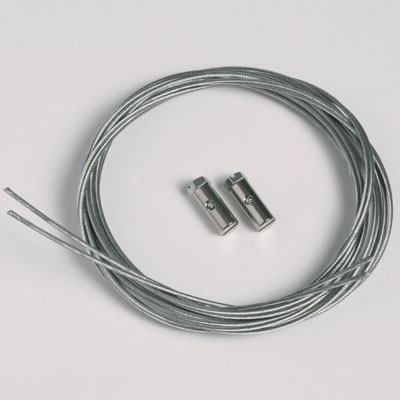 50 piezas cable de acero 1,3mm/200cm tornillas deslizables (max. capacidad de carga 7 kg) 