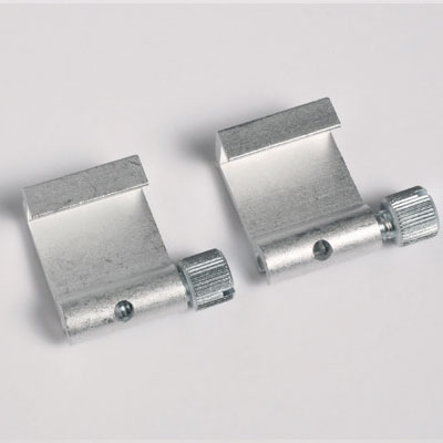 2 piezas ganchos de aluminio 
